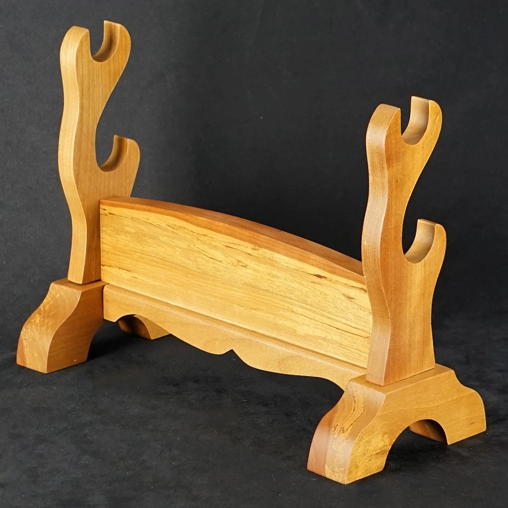 foto Kawashima Lakovan� d�ev�n� stojan na 2 katany a me�e